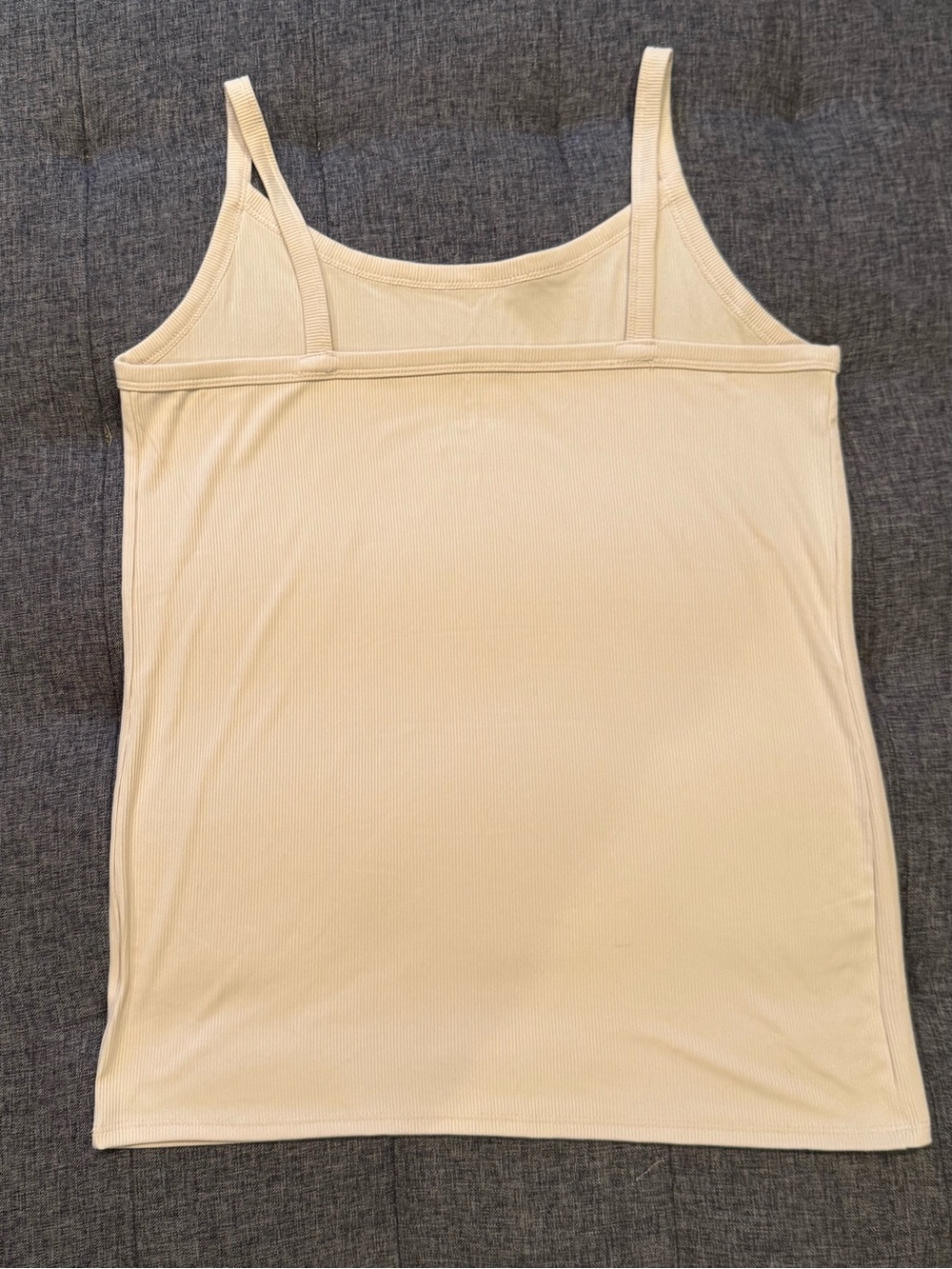Set of 5 - Ribbed Spaghetti Strap Tank Tops - Pastel Mix - Picture 5 of 15